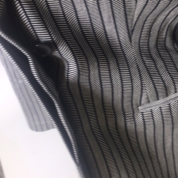 Escada Pin Stripe Wool/ Silk Business Blazer Jacket - Picture 5 of 9